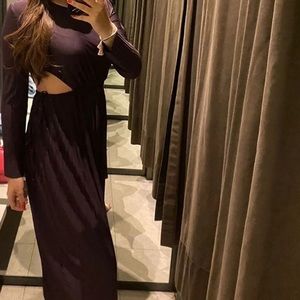Zara Side Cut Out Dress